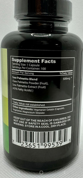 Saw Palmetto by BODY ESSENTIALS