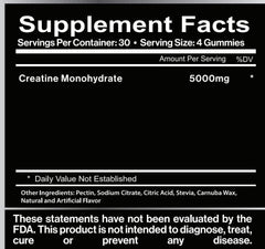 Creatine Monohydrate Gummies