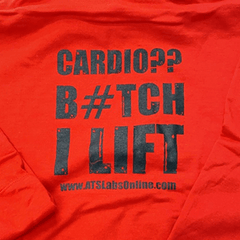 Cardio? B#tch I Lift HOODIE